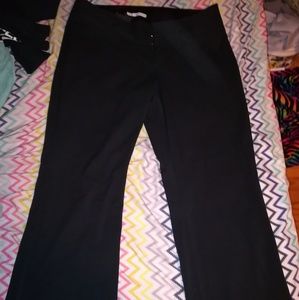 Size 18 Maurices Long Black Slacks